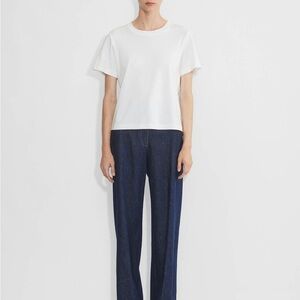 Babaton White Short Sleeve Tee